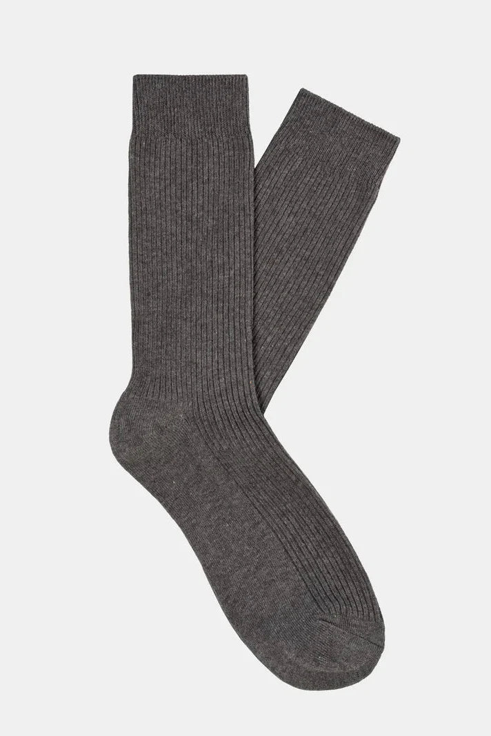CAMEO RIBBED MID SOCKS - 4 PACK