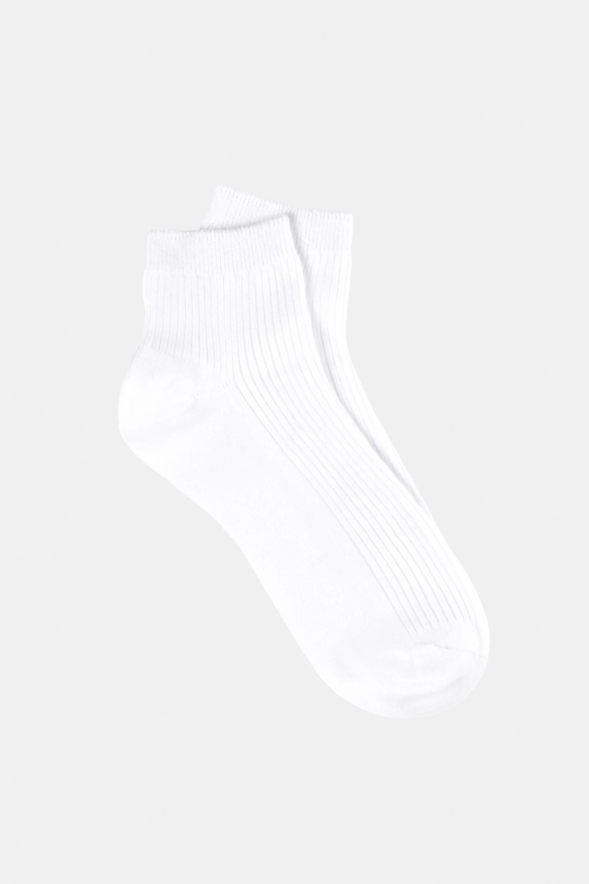 CAMEO RIBBED ANKLE SOCKS - 4 PACK